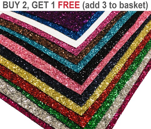 Shinny chunky glitter - glitter, fabric