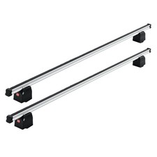 Fabbri Van Aluminium Roof Bars x2 for VW Transporter T5 LWB Low Roof 03-15 100Kg