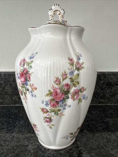 Royal albert moss rose - rose, lidded