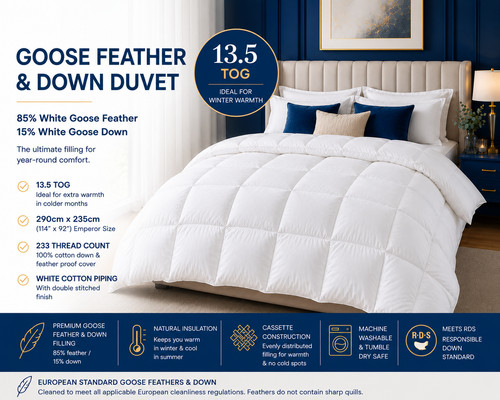 Emperor bed size duvet - ft,