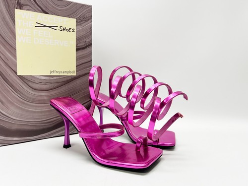 Fuchsia leg wrap heels - fuchsia,