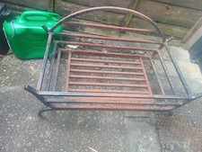 Vintage Cast Iron Fire Basket