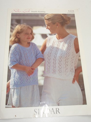 Sirdar silky look knitting - look,
