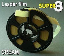 Super 8mm Cine Film Leader On
