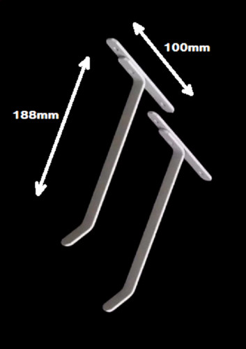 Radiator shelf brackets - shelf,