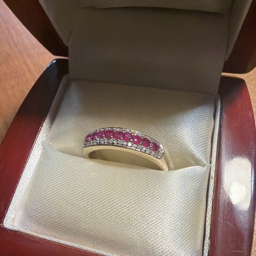 9ct yellow gold ruby and - 9ct,