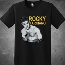 Rocky Marciano Boxing Legend Graphic Men's T-Shirt Top New All Sizes