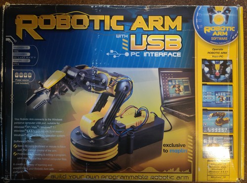 Programmable robotic arm with - programmable,