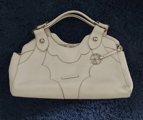 Coccinelle white leather - white,