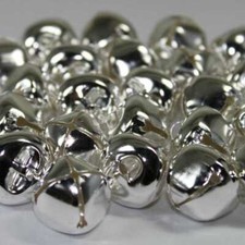 10 Gold Silver Bronze Bells 6mm 10mm 13mm 20mm 25mm Crafts Christmas Jingle 125D