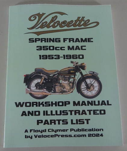 Workshop manual velocette - workshop,