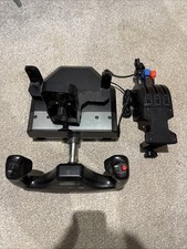 Logitech G Saitek Pro Flight Yoke System with Throttle Quadrant and Clamps
