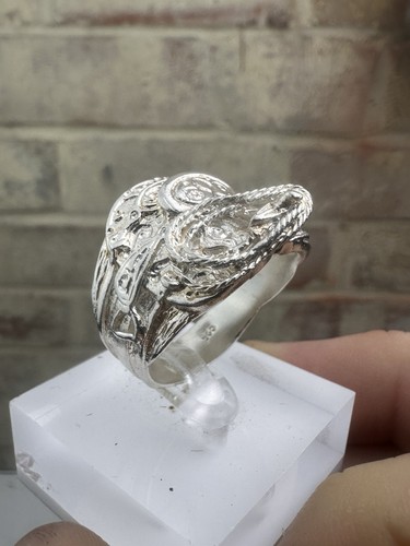 Sterling silver 925 saddle - .925,