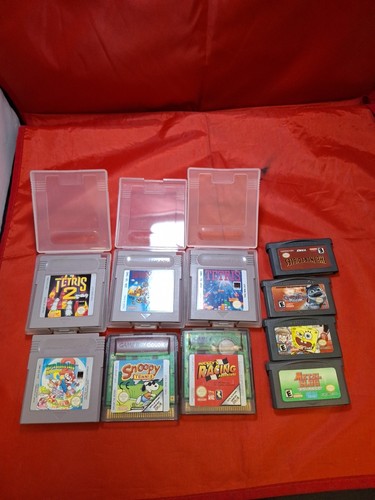 Gameboy games bundle gba - gameboy,
