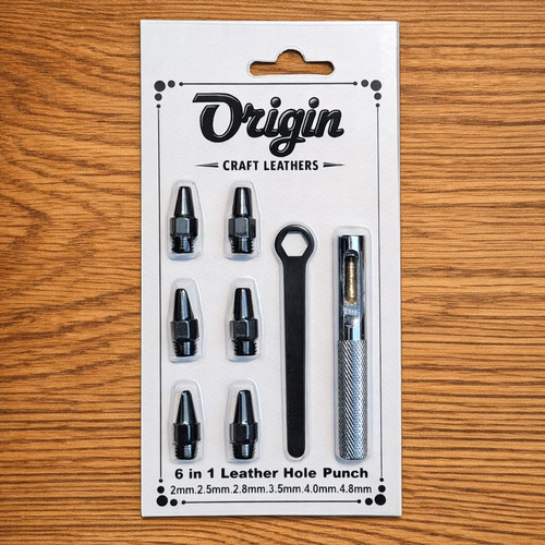 Mini leather hole - leather, punch