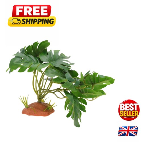 Lifelike vivarium plants with - lifelike,