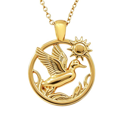 Flying wild duck - wild,