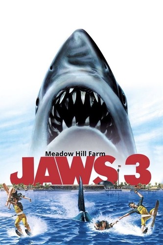 Fridge magnet jaws great - jaws, 3