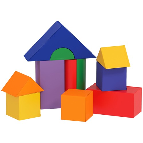 Homcom piece soft play - 11-piece,