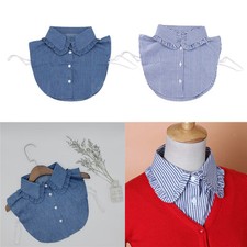 Women's Detachable Lapel Half