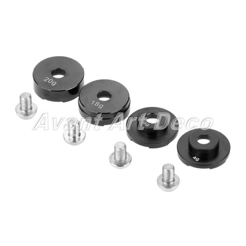 Black golf replacement weight - black,