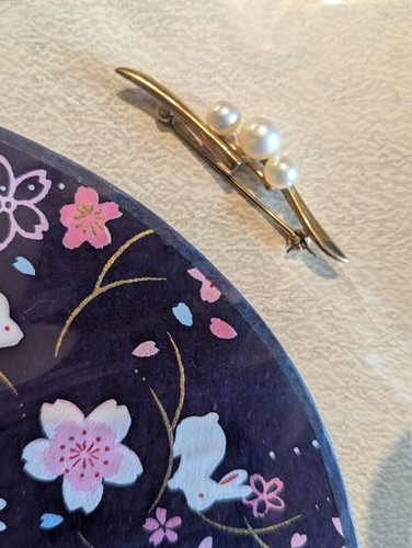 Stunning mikimoto akoya - stunning,