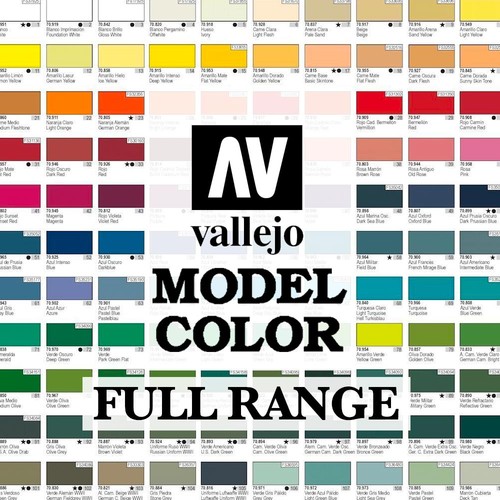 Vallejo model colour - model, acrylic