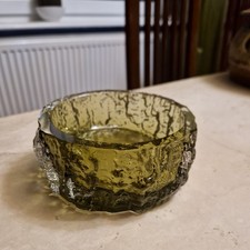 Whitefriars Ashtray Green