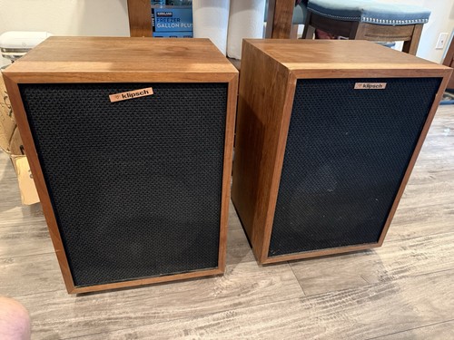 Pair klipsch heresy speakers - pair, 1