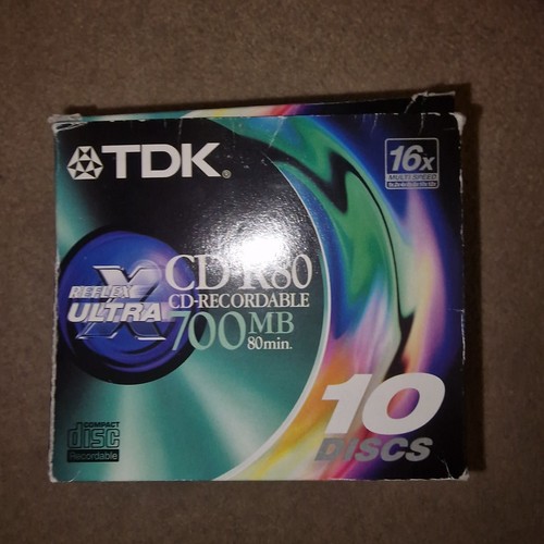 Tdk 80 recordable - cd-r,