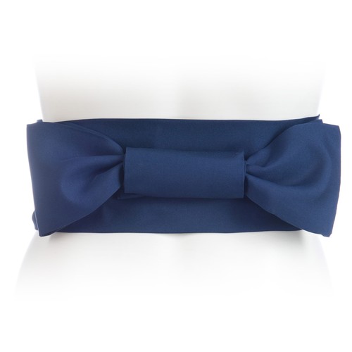 Navy blue japanese obi - navy,