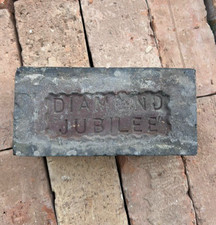 Imperial Ironstone Blue Staffordshire Bricks Victorian Diamond Jubilee