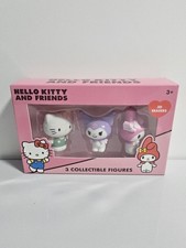 Hello Kitty And Friends 3D Collectible Erasers Hello Kitty, Kuromi And My Melody