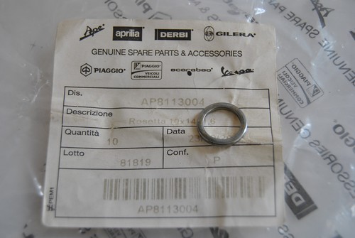 Rosette washer 10x14x1 - rosette,