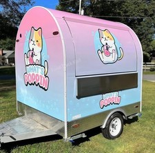 Food Trailer For Sale Mobile Catering Van Snack Coffee Ice Cream 2.5m