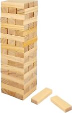 54Pcs Wooden Tumbling Tower
