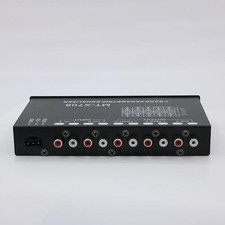 7 Band Car Equalizer Blue Light Illumination Car Amplifier Graphic Equalizer