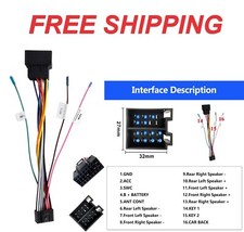 16Pin ISO Wiring Harness