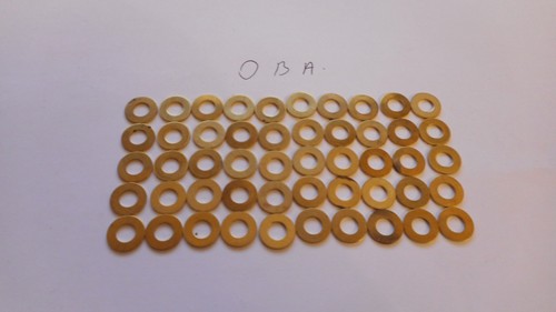 Oba solid brass - brass, washers