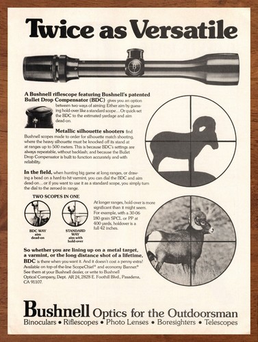 1977 bushnell riflescope - 1977,