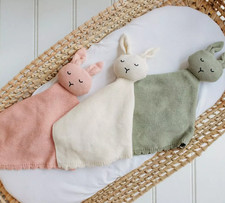 Baby Comforter Knitted Baby