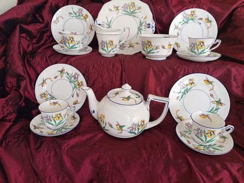 Wetley china teaset england - wetley,