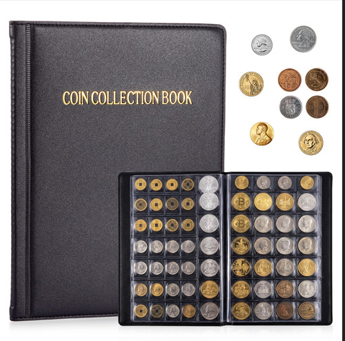 420 coins book album - book,