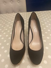 CARVELA KURT GEIGER PLATFORM SHOES BLACK SUEDE UK SIZE 6.5