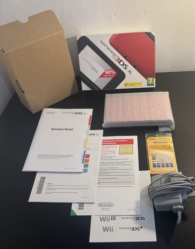 Nintendo 3ds red black - nintendo,