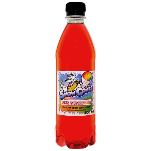 Snow cones syrup pink - ,