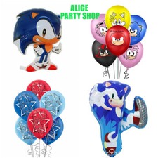 The Hedgehog Balloon Birthday Sonic Party Decoration Supply Banner Table Cloth