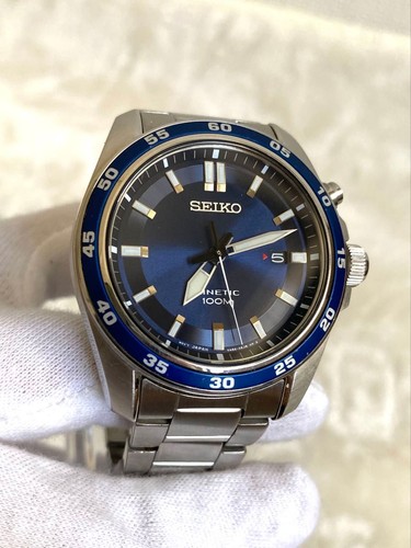 Seiko kinetic 100m - 100m, blue