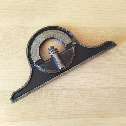 Starrett rotating protractor - rotating,