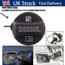 Mini Fuel Cap Filler Diesel Black For BMW F10 F20 F30 F13 1-6S MINI F55 F56 MINI